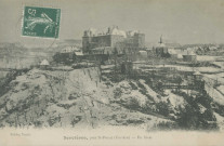 Servières-le-Château : "Servières, près St-Privat (Corrèze) - En hiver".