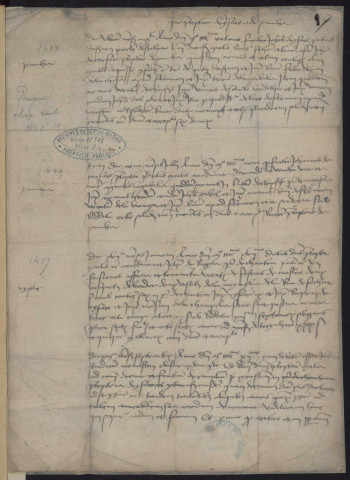 XV-XVII siècles