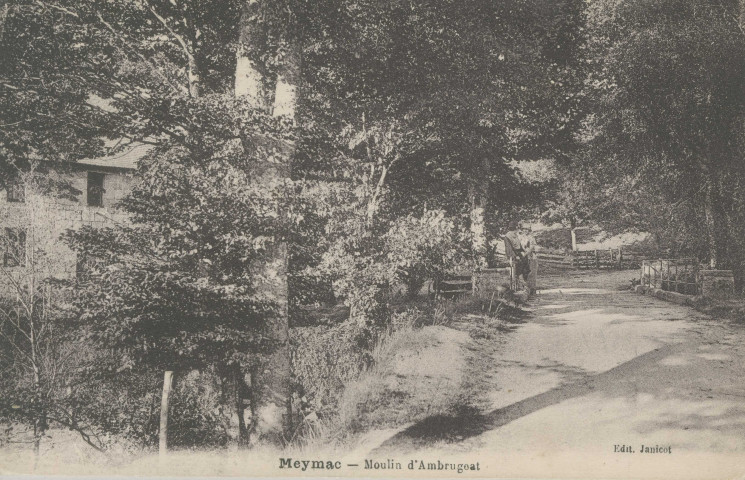 Ambrugeat : "Meymac - Moulin d'Ambrugeat".