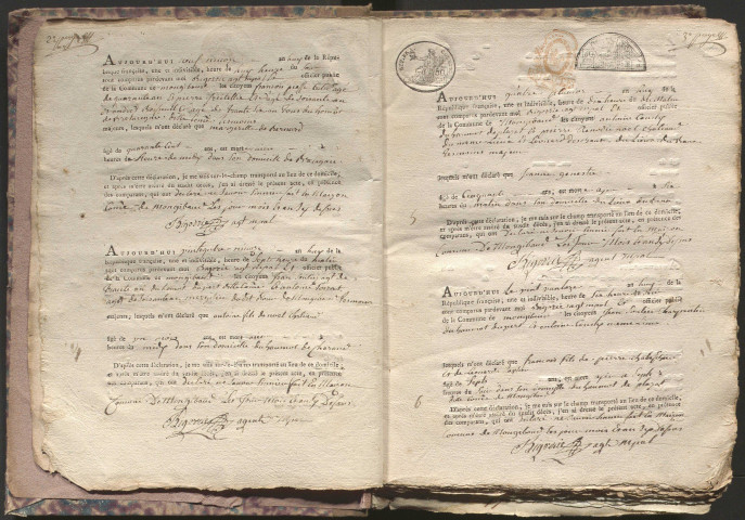 Décès (1800-1842)