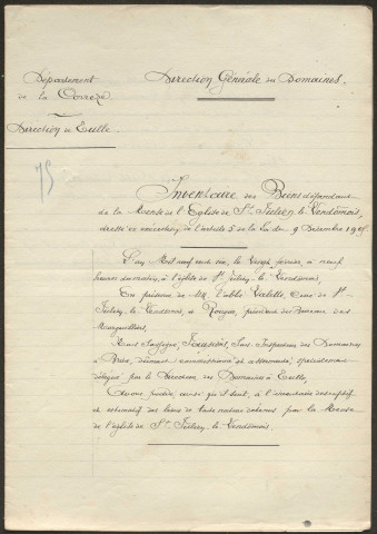 Saint-Julien-le-Vendômois.