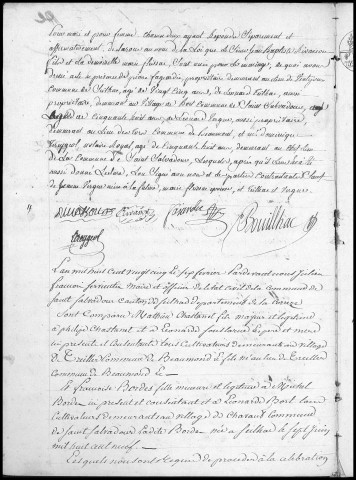 Mariages (1825-1848)