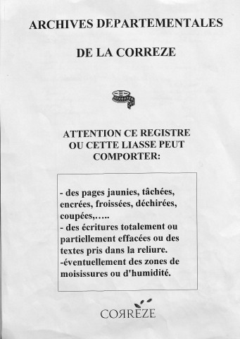 Mariages (1801-1846)