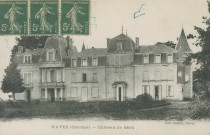 Naves : "Naves (Corrèze) - Château de Bach".