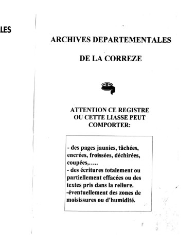Décès (1825-1848)