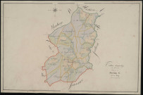 Tableau d'assemblage de la section C du Bourg