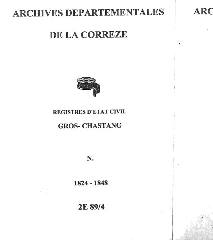 Naissances (1824-1848)