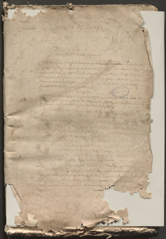 État général des fonds.