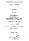 Répertoire alphabétique sur fiches : Bach-Battut