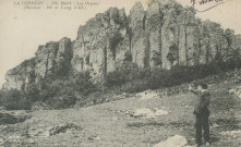 Bort-les-Orgues : "La Corrèze - 356. Bort - Les Orgues - (Hauteur : 100 m. - Long. : 2 kil.)".