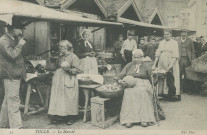 Tulle : "35 Tulle. - Le marché".