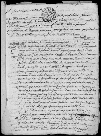 Naissances, mariages, décès et tables (1797-1802)
