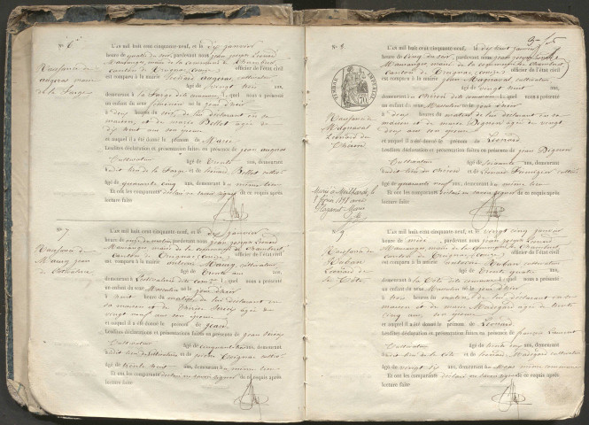 Naissances (1859-1868)