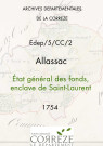 État général des fonds, enclave de Saint-Laurent. 08 mai-11 juin 1754