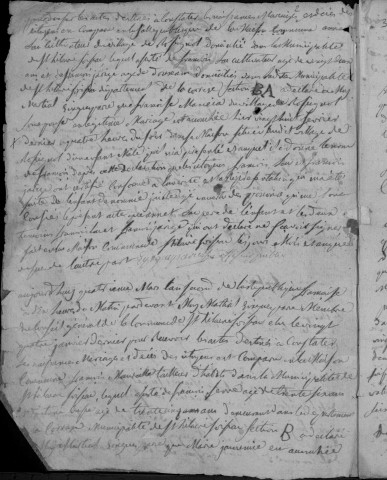 Naissances, mariages, décès (1793-1801)
