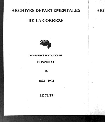 Décès (1893-1902)