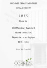 Répertoire chronologique : 28 avril 1846-7 août 1851