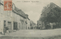 Masseret : "Corrèze - 2. Masseret - Place de l'église".