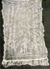 "Fragment du pan inférieur de l'écharpe des pénitents blancs".