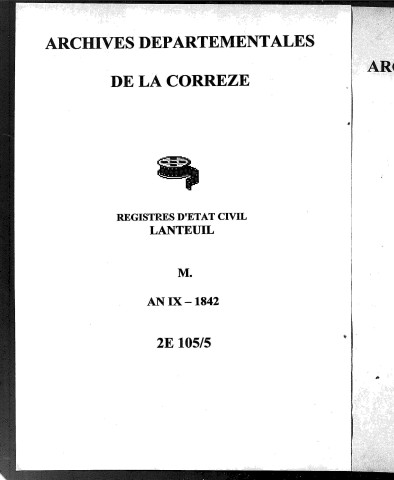 Mariages (1801-1842)