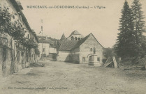 Monceaux-sur-Dordogne : "Monceaux-sur-Dordogne (Corrèze) - L'église".