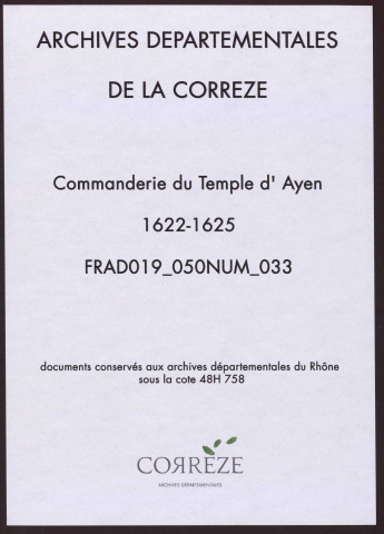 Suite des dossiers précédents.