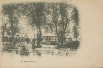 Brive-la-Gaillarde : "Brive, le - Le jardin public".