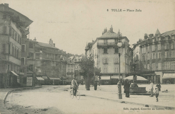 Tulle : "6 Tulle - Place Zola".