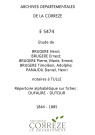 Répertoire alphabétique sur fiches : Dufaure-Dutour