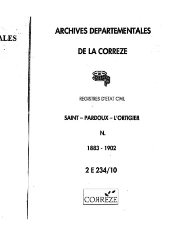 Naissances (1883-1902)