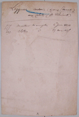 Répertoire alphabétique sur fiches : Leygnac-Lullier