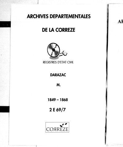 Mariages (1849-1868)