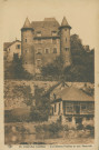 Uzerche : "16. Uzerche (Corrèze) - Le château Pontier et une tannerie".