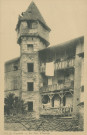 Tulle : "Tulle (Corrèze) - La tour d'Alverge".