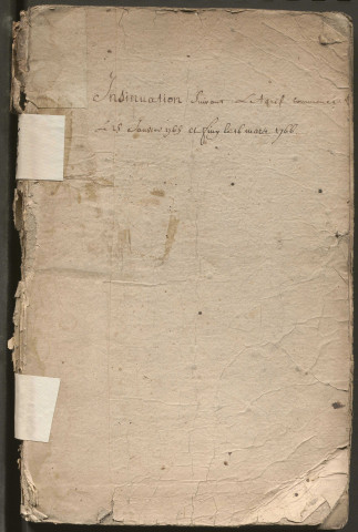 25 janvier 1765-15 mars 1766