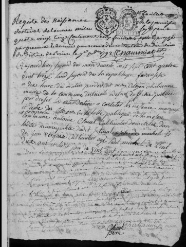 Naissances (1793-1802)