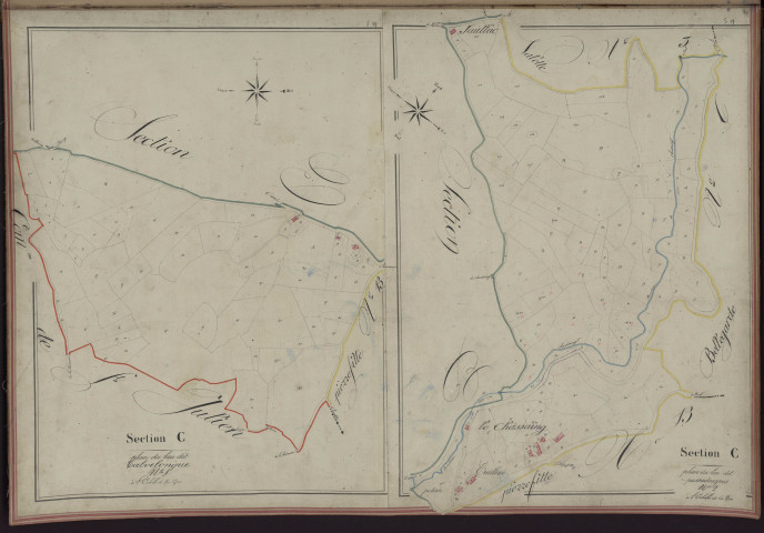 Sections C1-C2 de Talvelongue et de Passadouyres