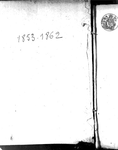 Naissances, mariages, décès (1853-1862)