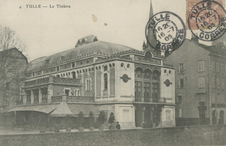 Tulle : "4 Tulle - Le théâtre".
