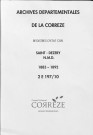 Naissances, mariages, décès (1883-1892)