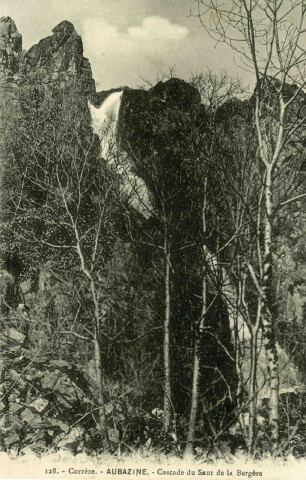"128. - Corrèze. - Aubazine. - Cascade du Saut de la Bergère".