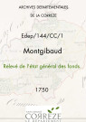 Relevé de l'état général des fonds.