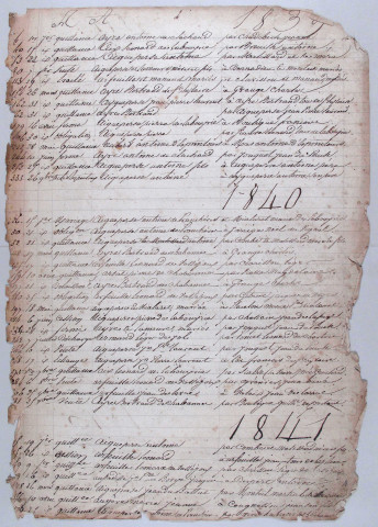Répertoire alphabétique : A-V