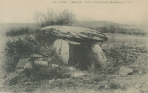 Beynat : "644. Corrèze - Beynat - Dolmen de Fontourci dit Calvaire de la Fée".