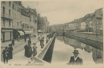 Tulle : "77 Tulle. - Quai de la République".