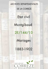 Mariages (1883-1902)