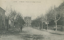 Brive-la-Gaillarde : "Corrèze - 5. Brive - Avenue du collège de garçons".