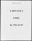 Mariages (1793-1796)