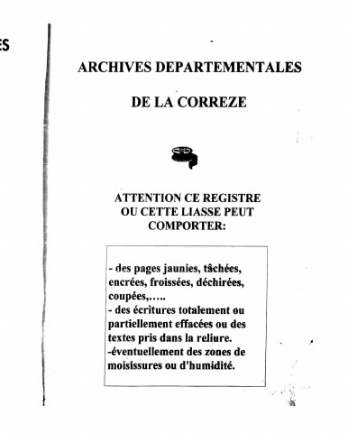 Naissances, mariages, décès (1813-1822)