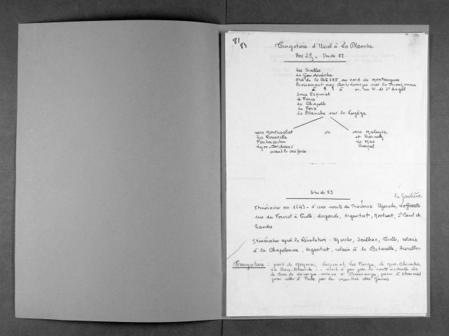 Voies romaines, voies secondaires et vicinales, voies anciennes, « la Turgotière ».